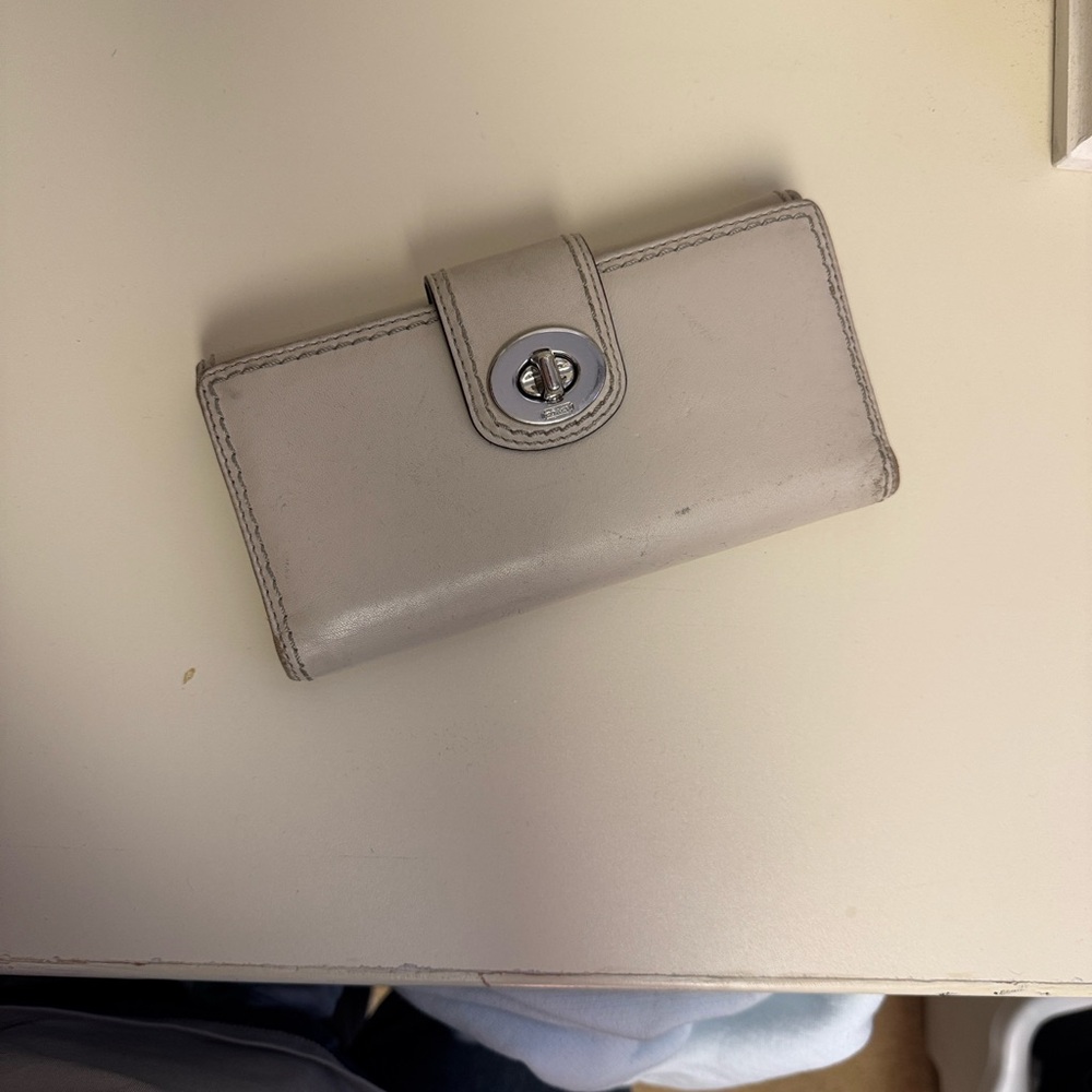 Coach Gray Wallet